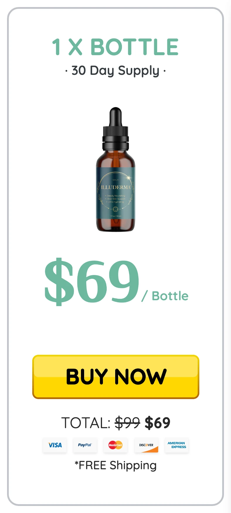 Illuderma 1 bottle